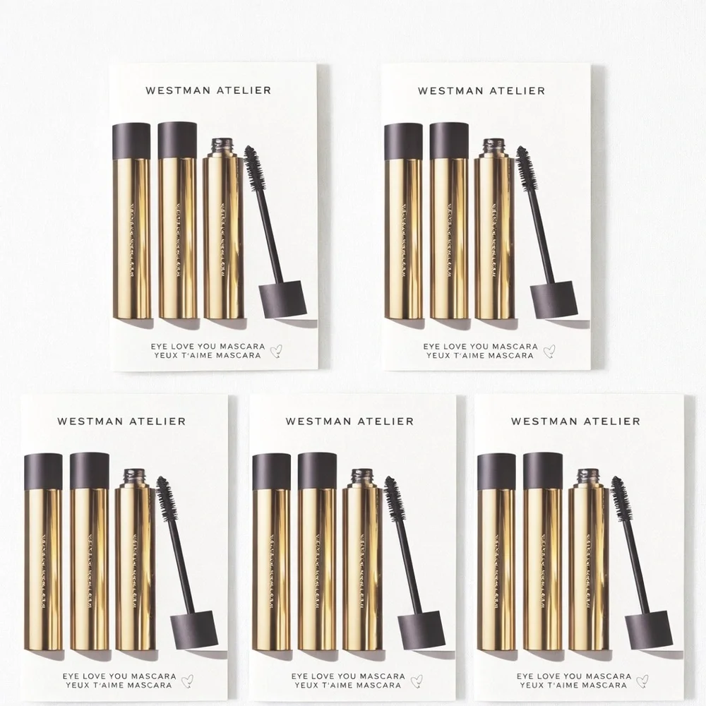 Westman Atelier Deluxe Size Eye Love You Mascara Lot of 5 Black